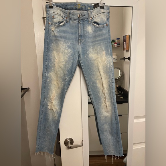 7 for all mankind skinny jean - 27 - Picture 2 of 2